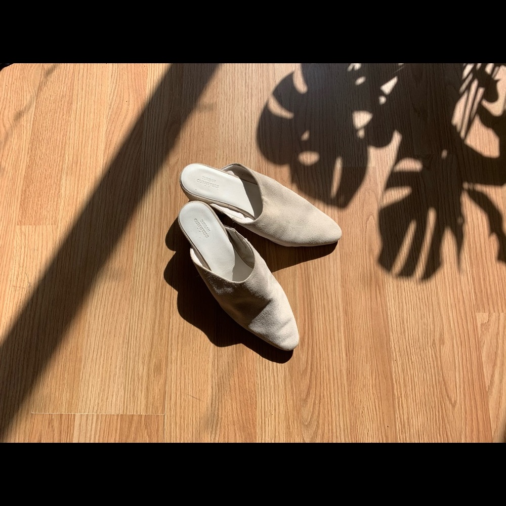 Urban Outfitters leather mules